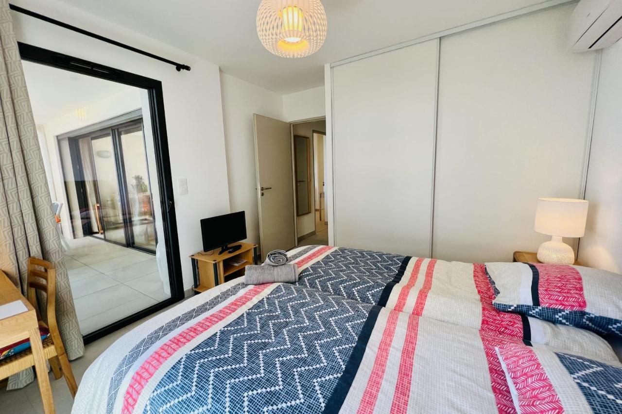 Villa Marie 1 - Superbe Appartement Climatise 2 Chambres Vue Mer Ле-Гро-дю-Руа Экстерьер фото