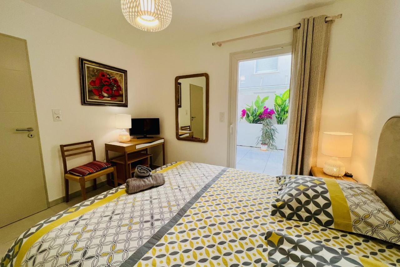 Villa Marie 1 - Superbe Appartement Climatise 2 Chambres Vue Mer Ле-Гро-дю-Руа Экстерьер фото